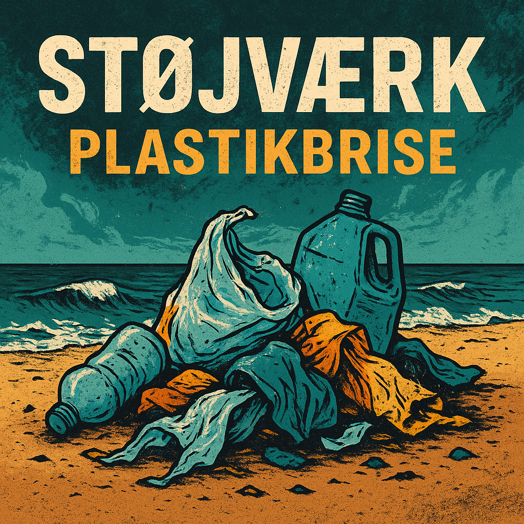 Album cover art for Støjværk – Plastikbrise